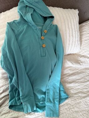 Gander Mountain Guide Series Teal Green Hooded Pullover